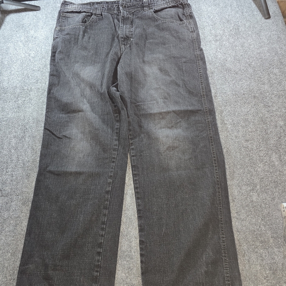 South Pole Black Relaxed Jeans Sz 40x32 - Picture 6 of 8